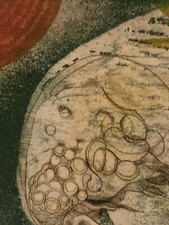 Tableau ancien lithographie