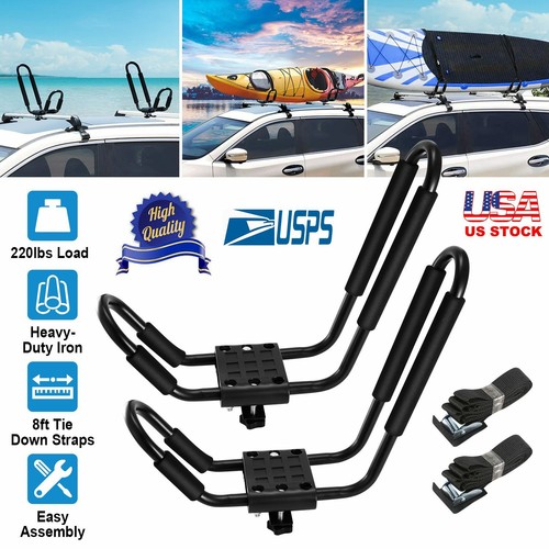 Bar rack kayak carrier - j-bar, hd