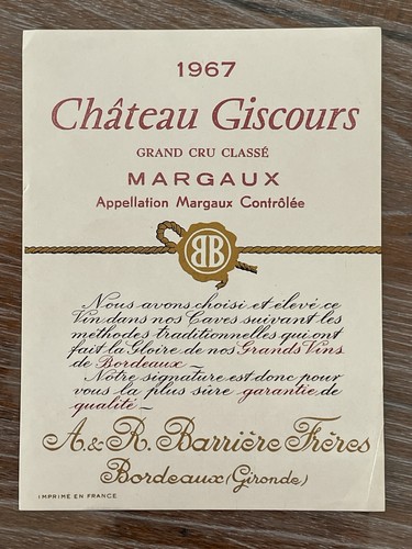 étiquette château - Étiquette, de