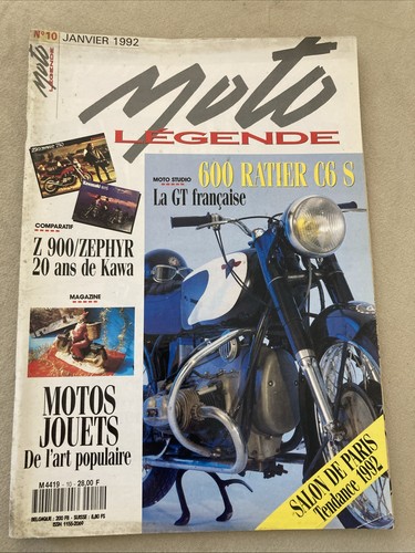 Moto légende 10 - légende, n°