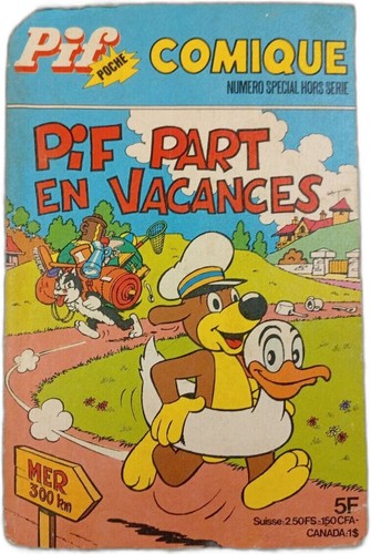 Pif poche part vacances - en, |
