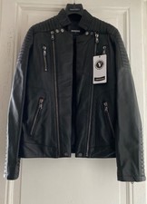 blouson perfecto en cuir noir