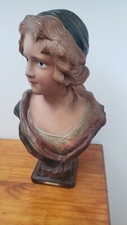 buste plâtre Art Déco, art