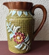 ANCIEN PICHET en BARBOTINE de FIVES LILLE - De BRUYN. numéroté.