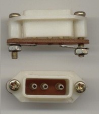 Prise chassis alim/alimentation 3 broches cibi président, Superstar, Midland ect