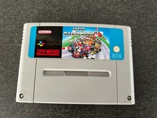 Jeu Super Nintendo " Super Mario Kart " SNSP-MK-FAH / En loose