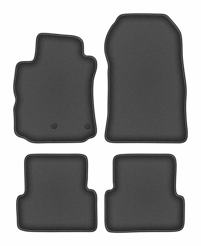 Jeu tapis velours graphite - velours,