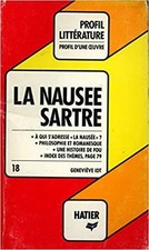 Livre La nausée, Sartre 
