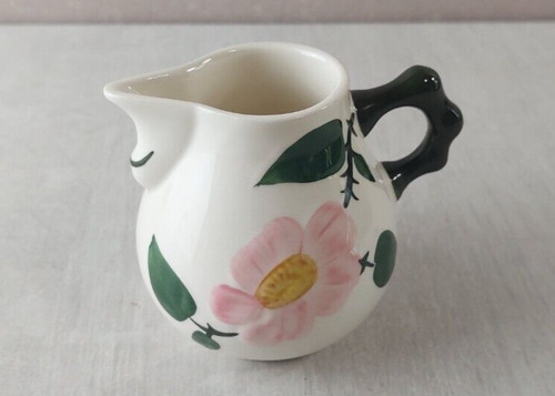 Ancien pot lait décor - à,