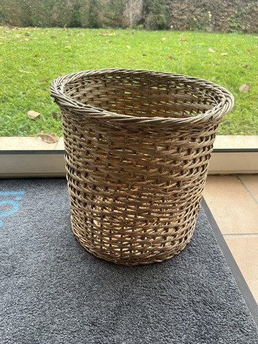 Ancienne corbeille papier en - a,