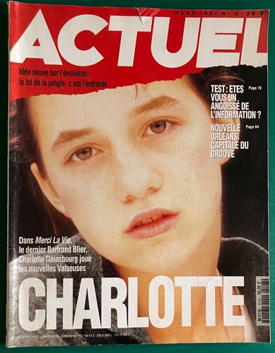 Magazine actuel mars 1991 - actuel,