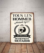 Plaque métal vintage Trophée