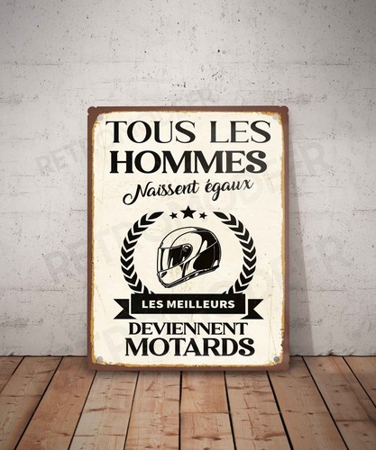 Plaque métal vintage - , trophée