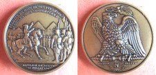 Médaille Napoléon Bonaparte. La Campagne d’ Égypte 25 juillet 1798 par Bovy