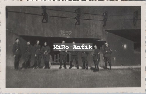 Photo ww2 entrée bunker - photo,,