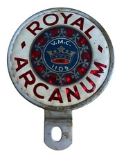 Badge auto car club USA Royal