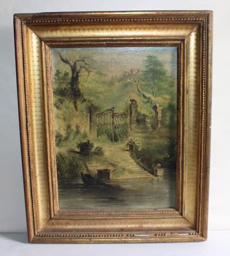 Huile sur toile - signée, l