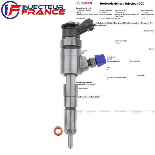 0445110075 injecteur peugeot - injecteur,