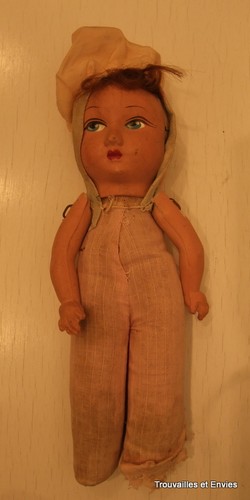 Poupée avec corps paille - poupée,