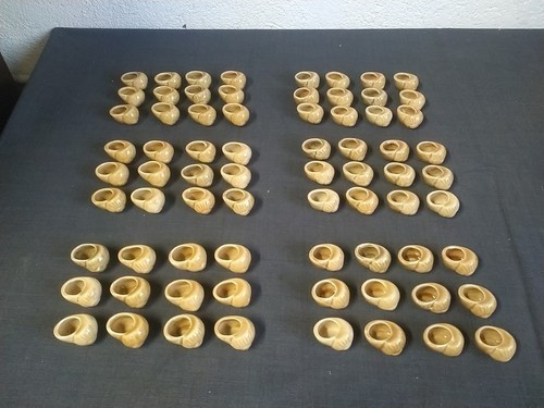 Lot godets coquilles - 72,