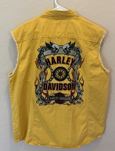 Harley davidson vest mens - davidson,