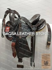 Selle en cuir Western Horse
