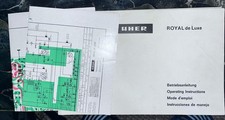-  UHER ROYAL DE LUXE  Mode D’emploi