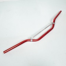 Guidon aluminium rouge Ø22mm