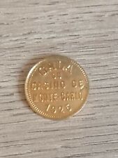 Rare piece JETON GALA CASINO DE MONTE CARLO 1925 BAL DU JARDIN MERVEILLEUX tbe -