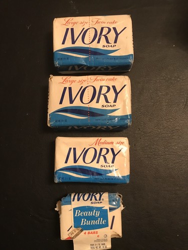 Vintage bars ivory soap 3 - bars, of