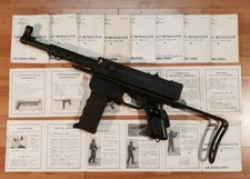 PM MAT49 : lot de 10 notices/guides 1949 utilisation pistolet mitrailleur Jeep
