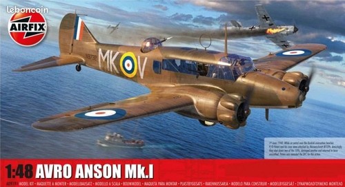 Airfix a09191 avro - anson, 1/48