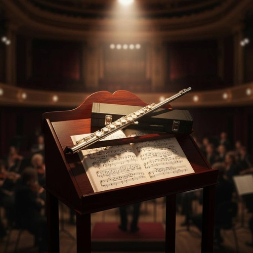 Flûte traversière do - traversière, en