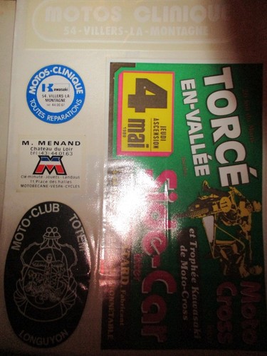 Autocollants moto side - 5,