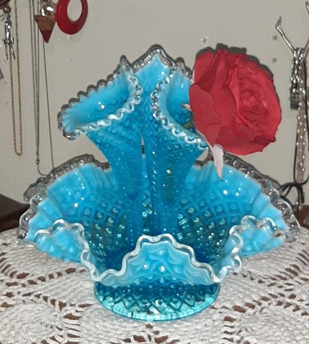 Fenton blue diamond - blue,