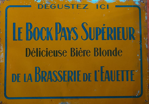 Plaque métal brasserie - plaque,