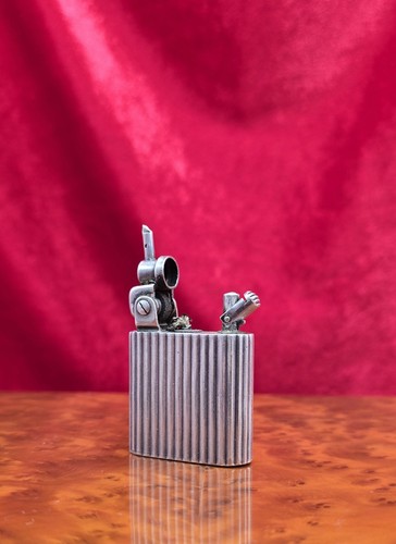 Briquet ancien lancel argent - briquet,