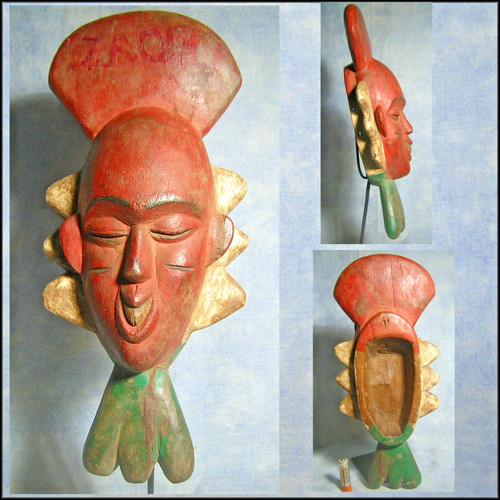 Masque gouro rci art - masque,