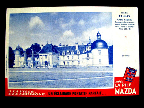 Buvard pile mazda château - ,