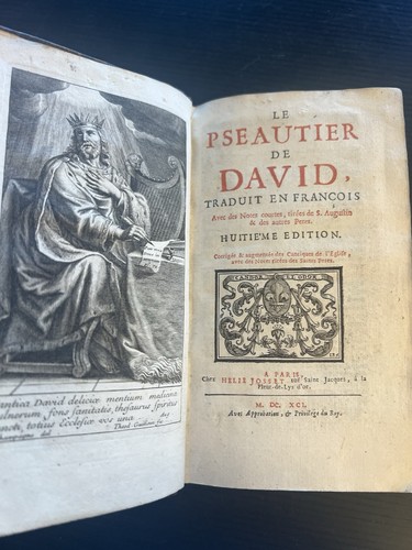 1691 psautier david - 1691, le