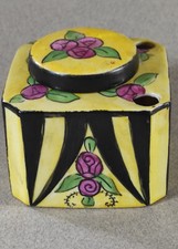 Ancien encrier ART-Déco en porcelaine