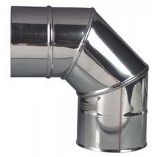 Coude inox à 90° - simple