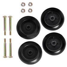 Lot de 4 roues de pont de tondeuse compatibles avec plusieurs mod??les pour 5321