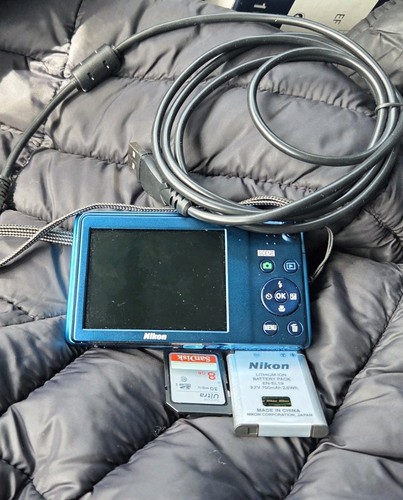 Nikon coolpix s3600 blue - coolpix,