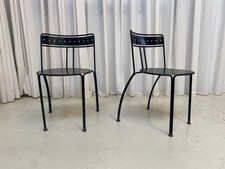 2 chaises Jean Michel Wilmotte Palais royal academy 1980