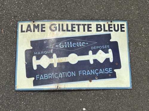 Plaque émaillée ancienne - plaque,