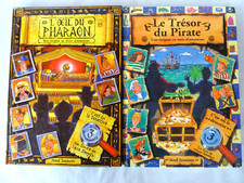 Livres pop up L'œil du pharaon 1995 Le trésor du pirate 1996 Iain Smith