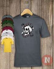 T-Shirt Grunge Skull Amour Et