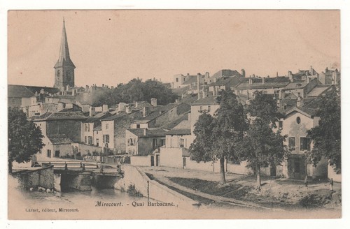 Cpa mirecourt quai - 88,