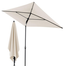 Parasol Doppler Rethink 180 x 120 cm dans la nature - Parasol rectangulaire '